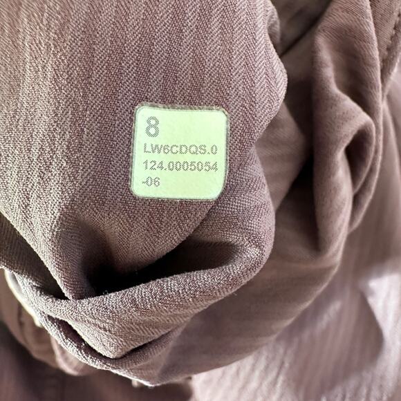 Lululemon Dance Studio Mid-Rise Cropped Pant, Grape Thistle, Size 8 - Picture 4 of 9